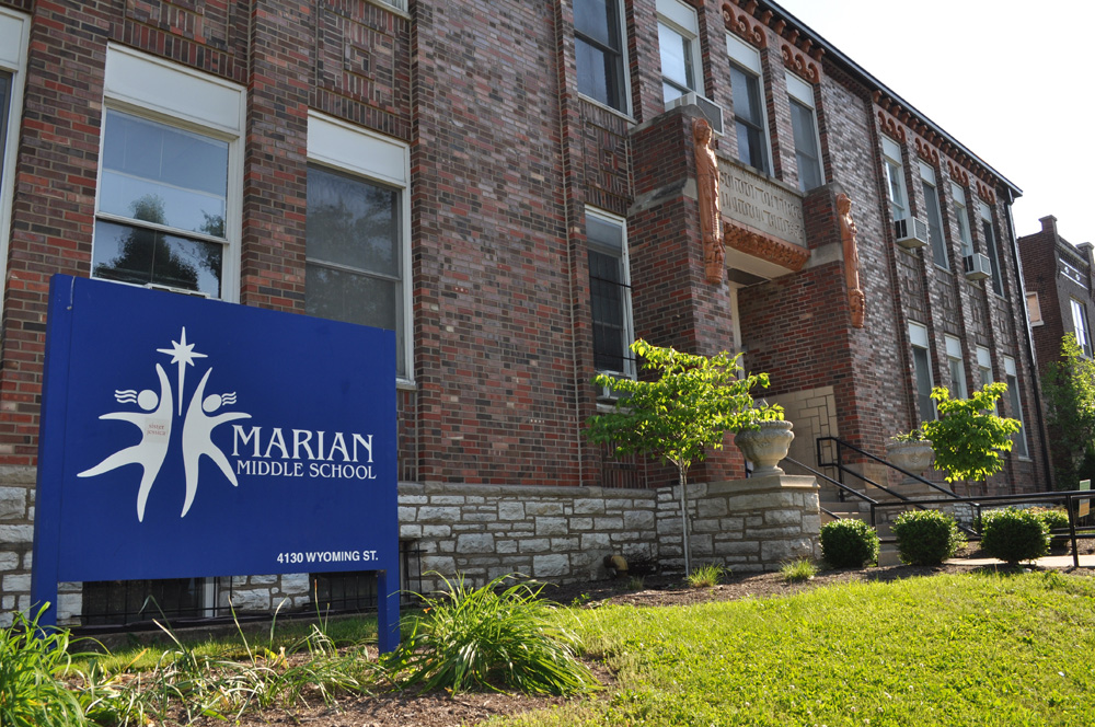 Marian Middle School built in 1941