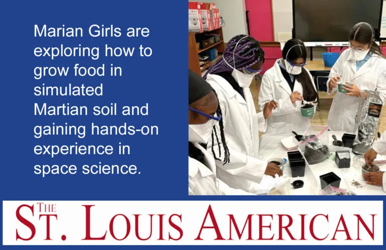 The St. Louis American features marian moon/mars challenge