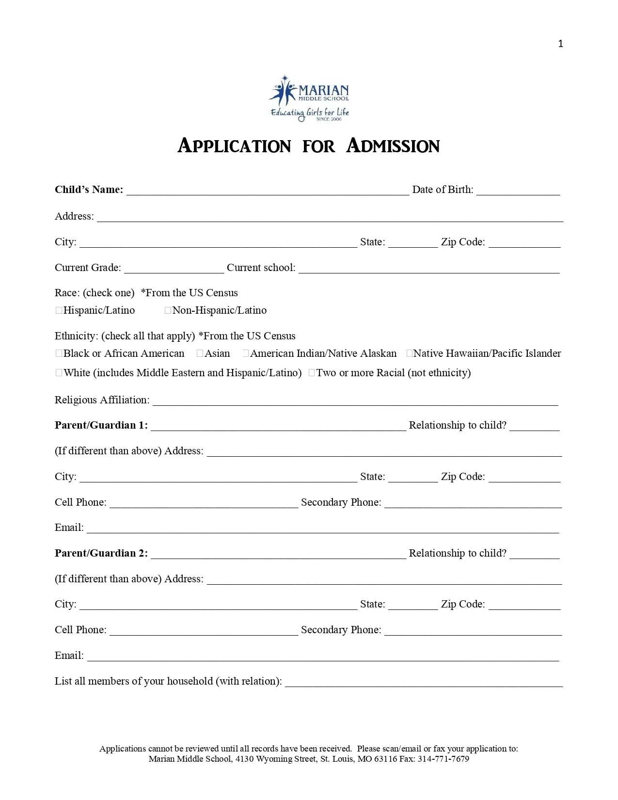 Application-for-Admission