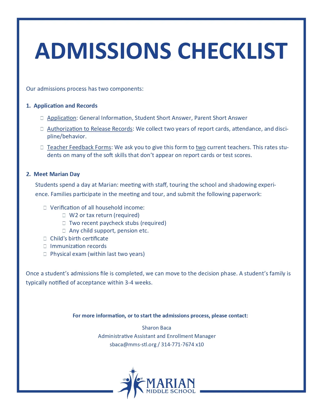 admissions-checklist