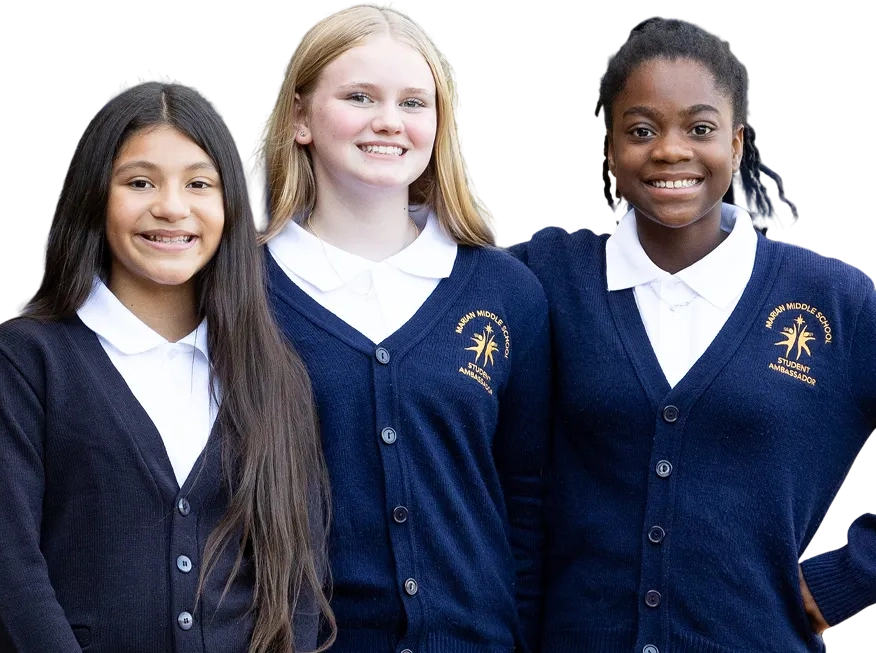 the only all-girls, private, faith-based middle school in the City of St. Louis.
